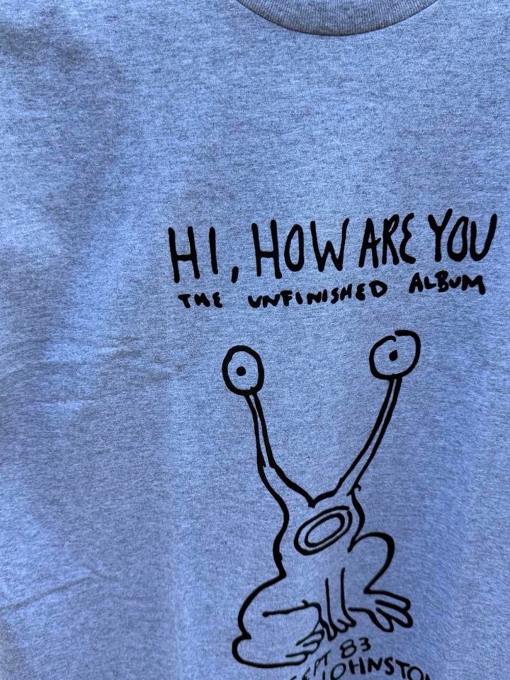 Gildan Light Gray "Hi, How Are You" Short Sleeve Tee